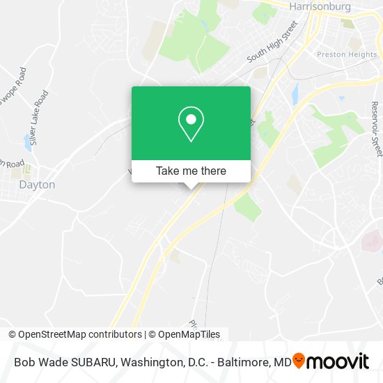Bob Wade SUBARU map