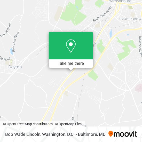 Mapa de Bob Wade Lincoln