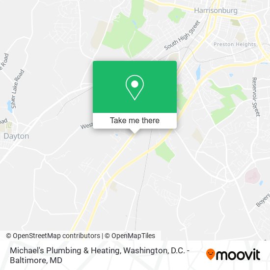 Michael's Plumbing & Heating map