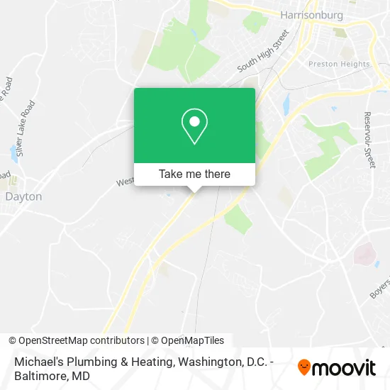Michael's Plumbing & Heating map