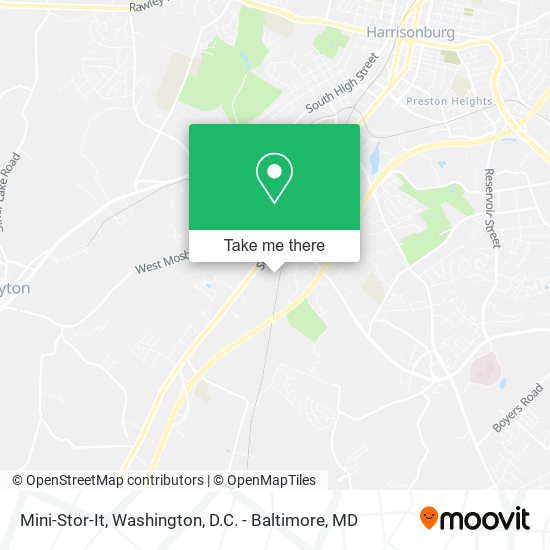 Mini-Stor-It map