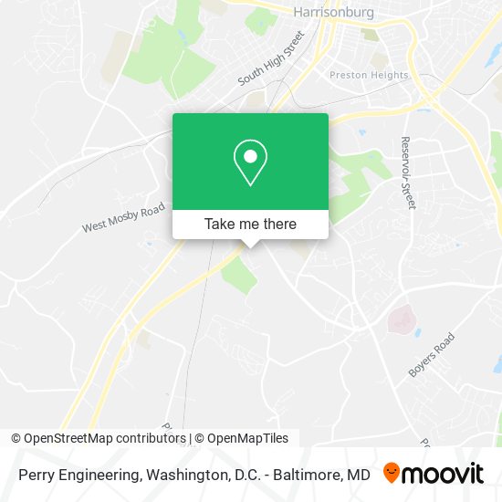 Perry Engineering map