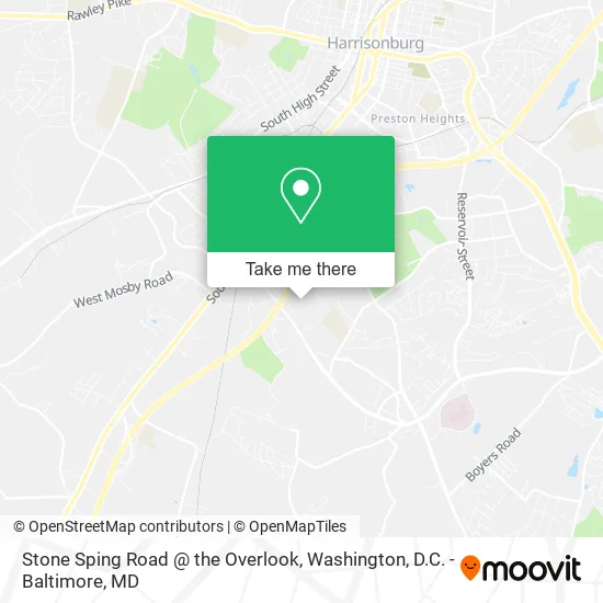 Mapa de Stone Sping Road @ the Overlook