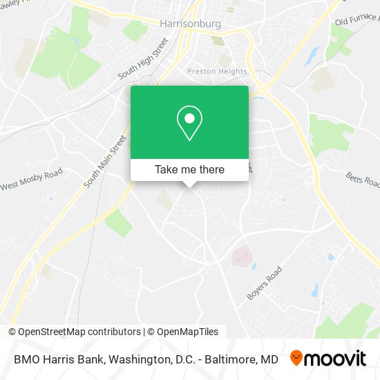 Mapa de BMO Harris Bank