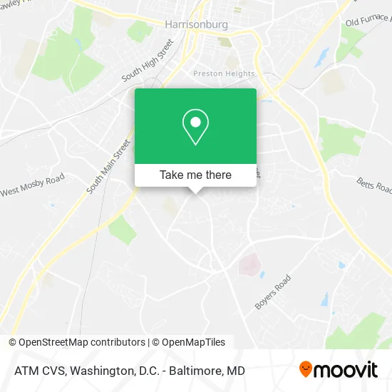 Mapa de ATM CVS