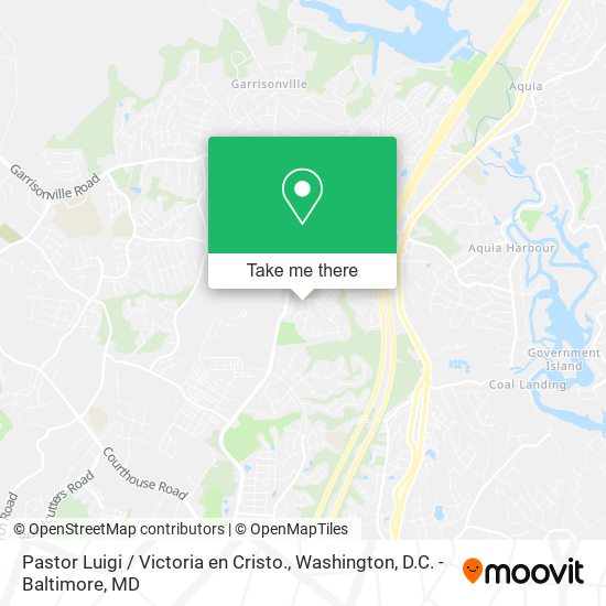 Mapa de Pastor Luigi / Victoria en Cristo.