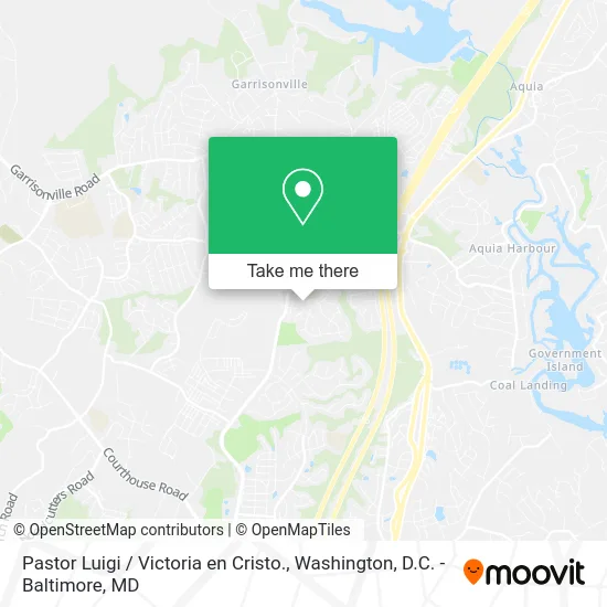 Pastor Luigi / Victoria en Cristo. map