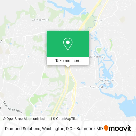 Diamond Solutions map