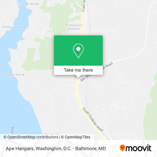 Mapa de Ape Hangars