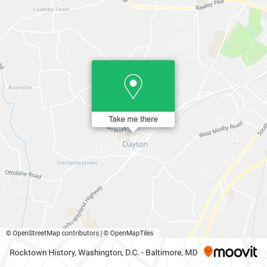Mapa de Rocktown History