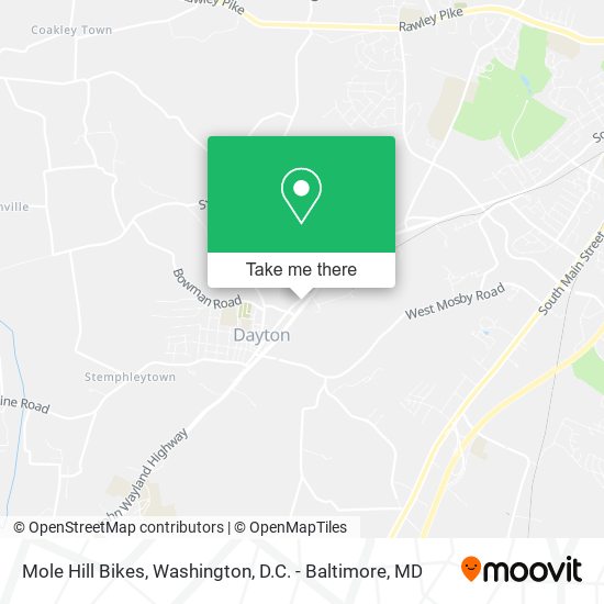 Mapa de Mole Hill Bikes