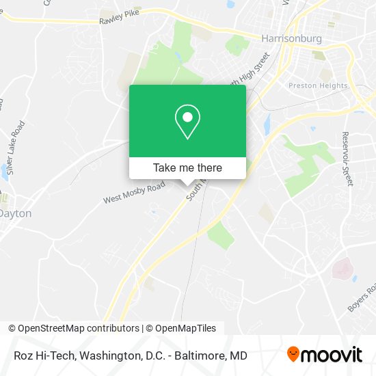 Roz Hi-Tech map
