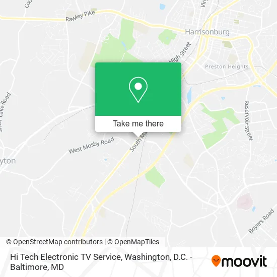 Mapa de Hi Tech Electronic TV Service