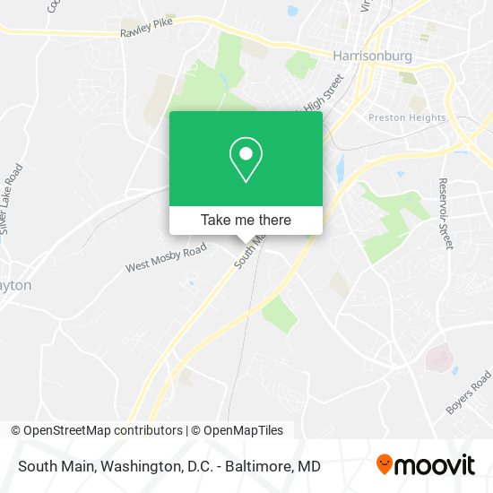 South Main map