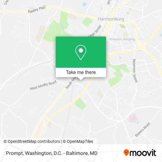 Prompt map