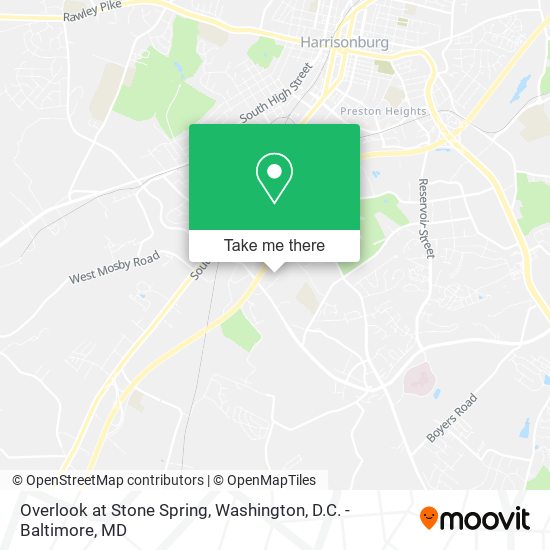 Overlook at Stone Spring map