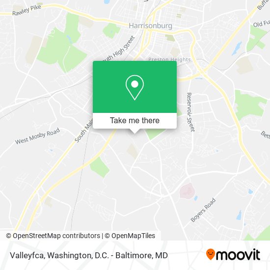 Mapa de Valleyfca