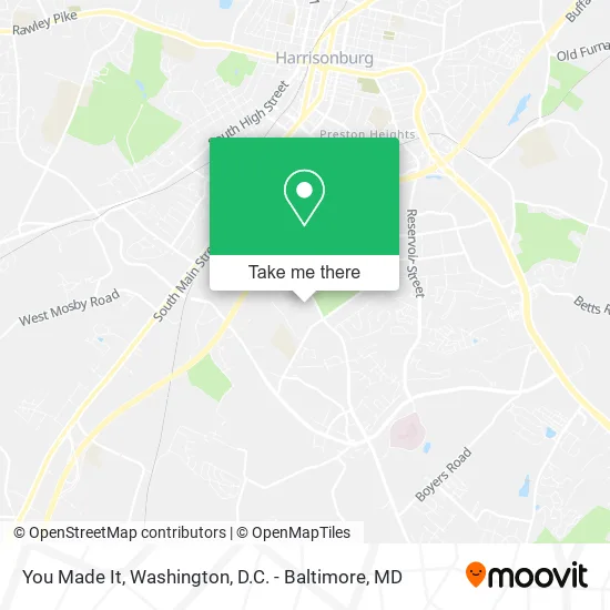 Mapa de You Made It