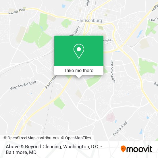 Mapa de Above & Beyond Cleaning