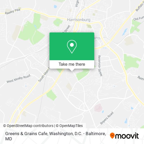 Greens & Grains Cafe map