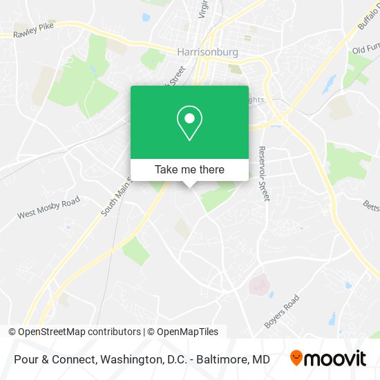 Pour & Connect map