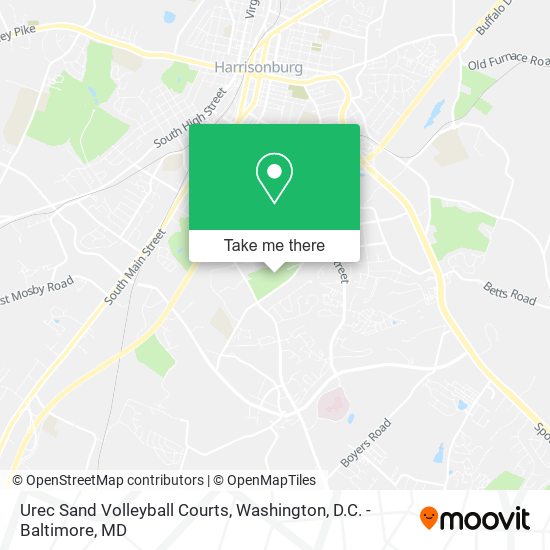 Urec Sand Volleyball Courts map