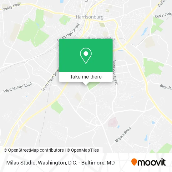Mapa de Milas Studio