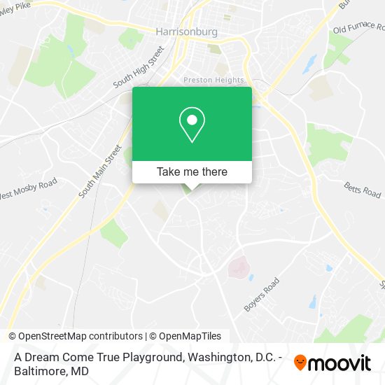 Mapa de A Dream Come True Playground