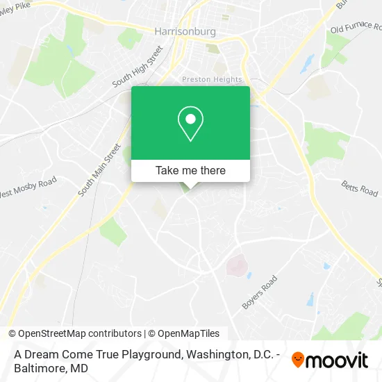 Mapa de A Dream Come True Playground