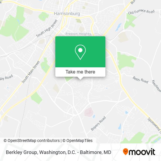 Berkley Group map