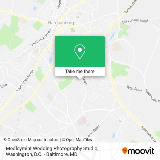 Mapa de Medleymint Wedding Photography Studio