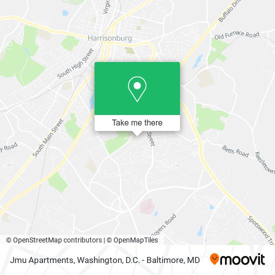 Jmu Apartments map