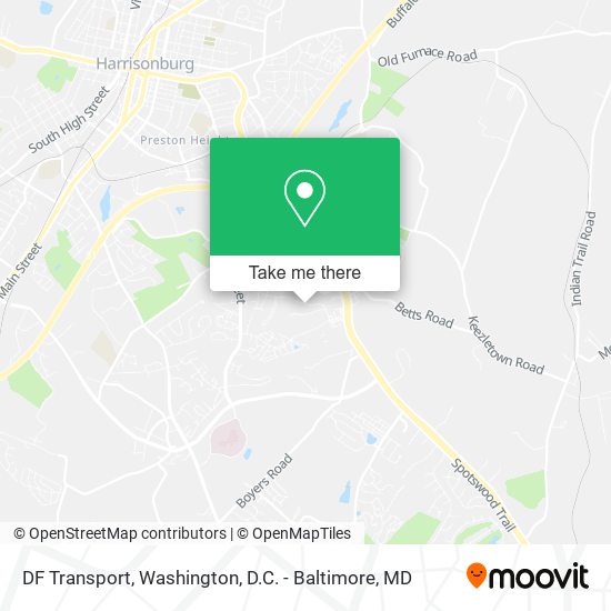 DF Transport map
