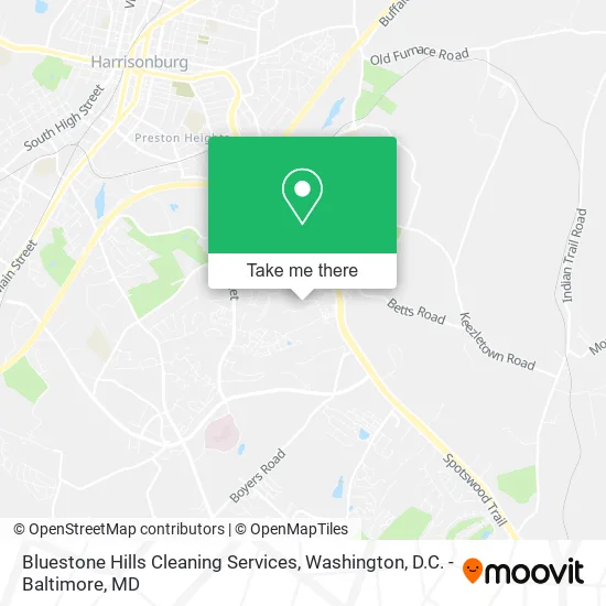 Mapa de Bluestone Hills Cleaning Services