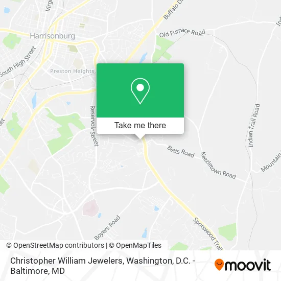 Christopher William Jewelers map