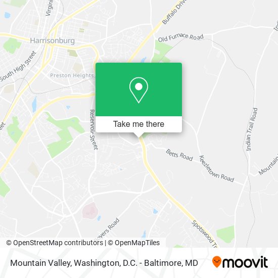 Mountain Valley map