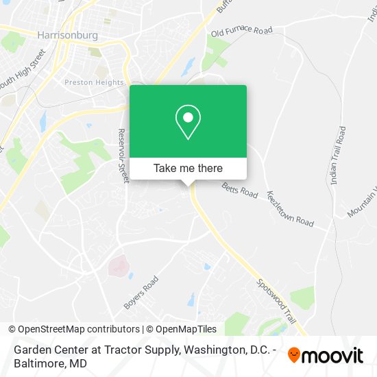 Mapa de Garden Center at Tractor Supply