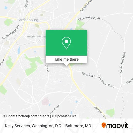 Kelly Services map