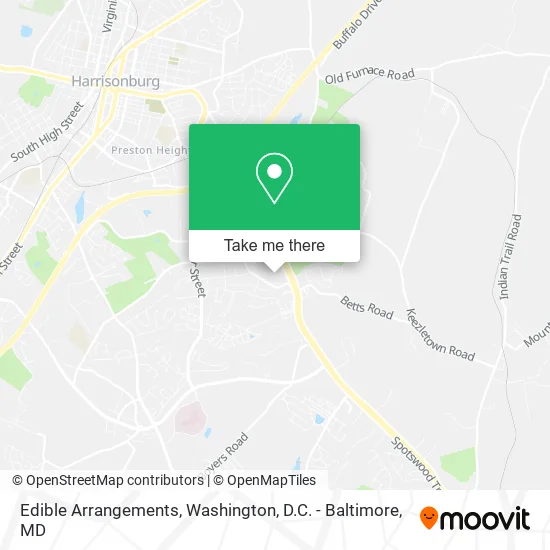 Edible Arrangements map