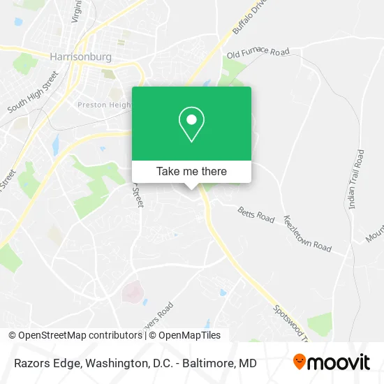 Razors Edge map
