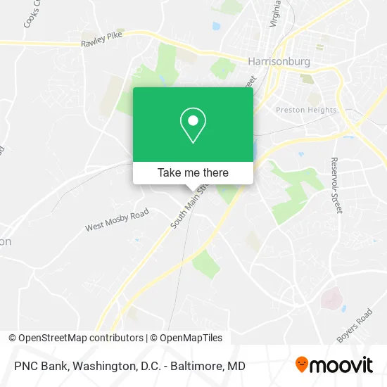 Mapa de PNC Bank