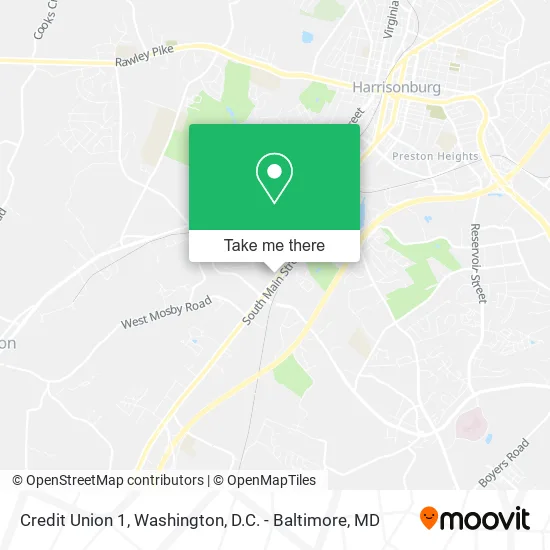 Mapa de Credit Union 1