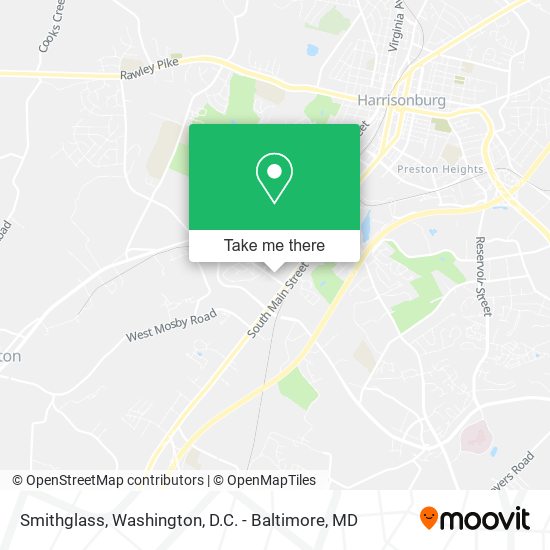 Smithglass map