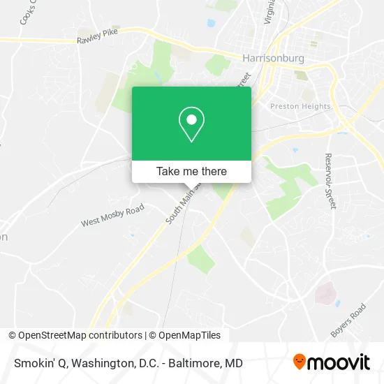 Mapa de Smokin' Q