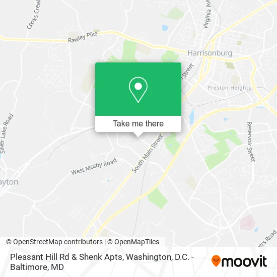 Mapa de Pleasant Hill Rd & Shenk Apts