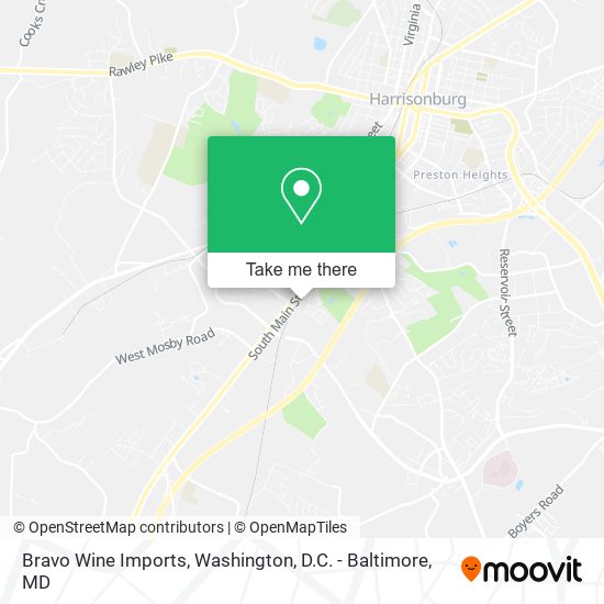 Bravo Wine Imports map