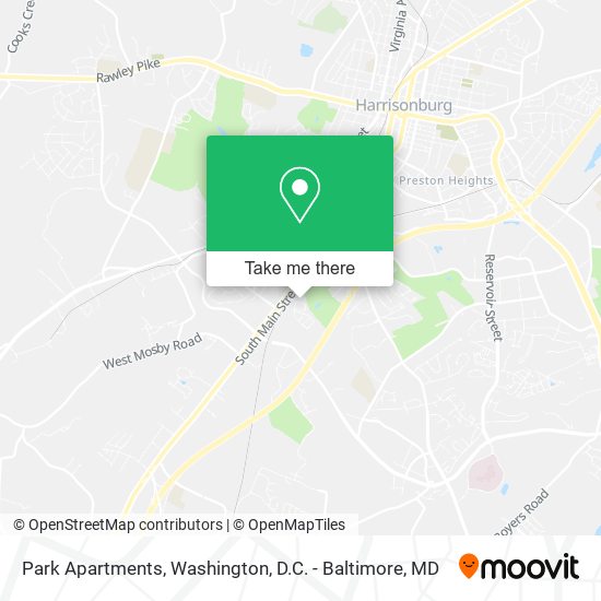Mapa de Park Apartments