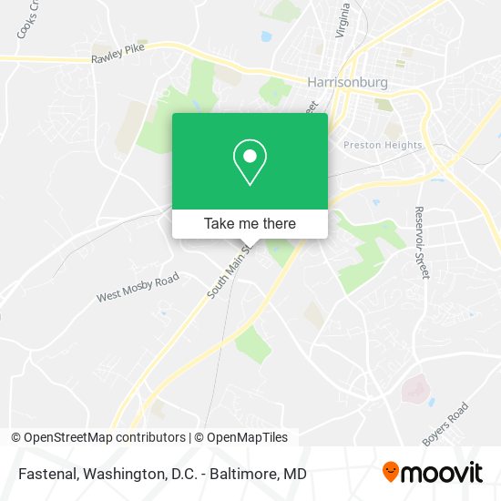Fastenal map