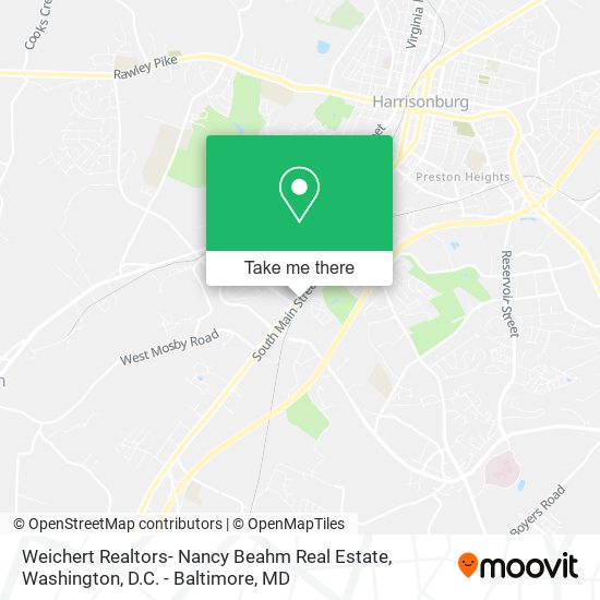 Weichert Realtors- Nancy Beahm Real Estate map
