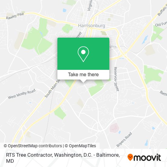 RTS Tree Contractor map
